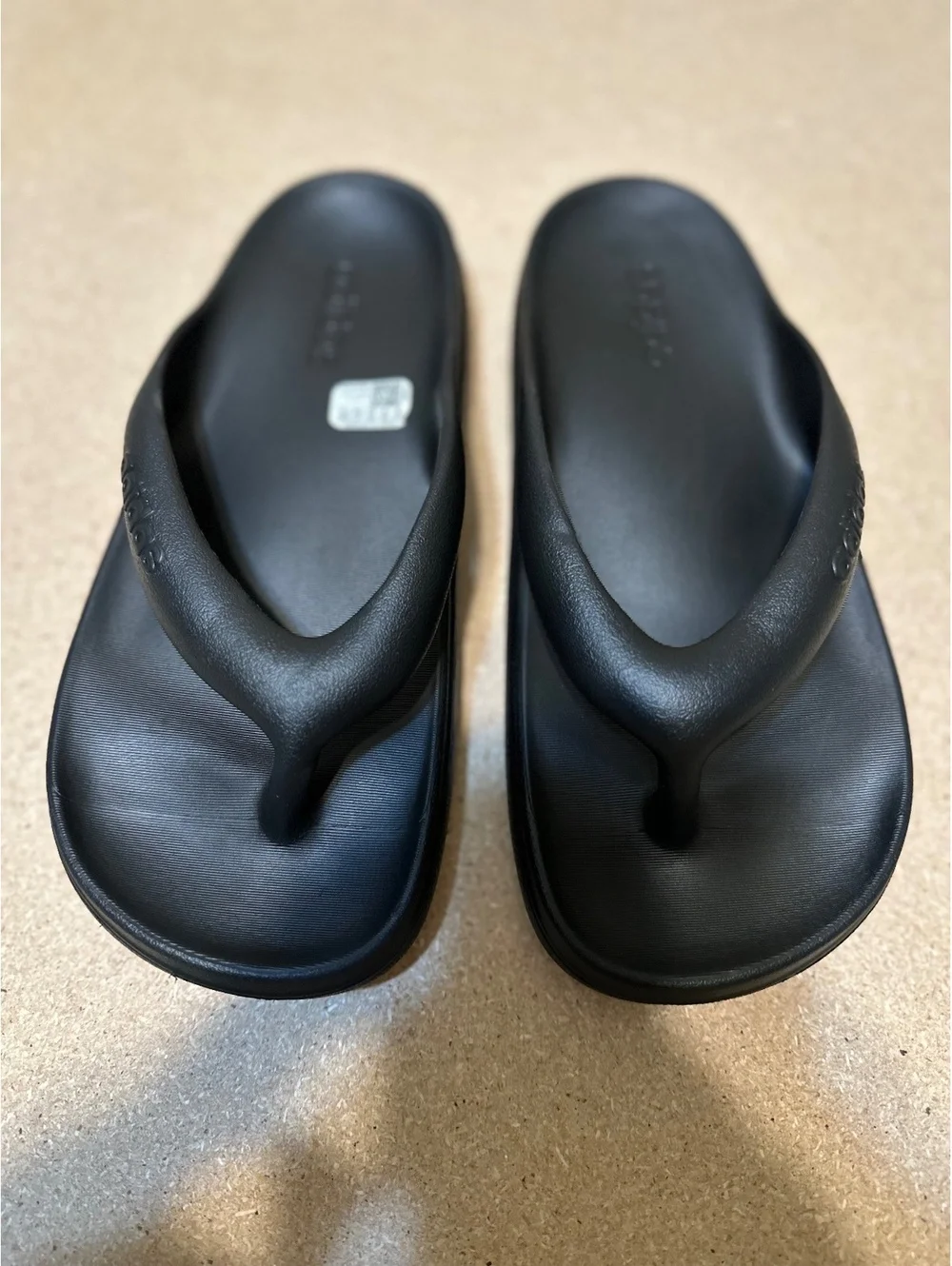 adidas Adilette Lumia Flip Flops Black Men’s Size 8 JR9715 Comfort Sandals